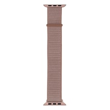 Watch 44mm Kordon Band-03 Serisi Hasır Strap Kayış-rose Pembe