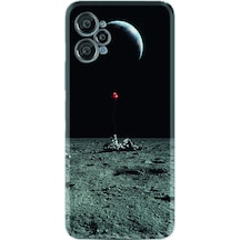Casper Via X30 X30 Plus Kılıf Kılıf Silikon Desen Özel Seri Astronoot Red Baloon 1608