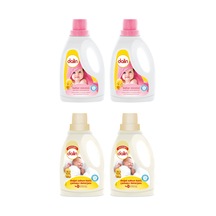 Dalin Sensitive Doğal Sabun Bazlı Sıvı Çamaşır Deterjanı 2 x 1500 ML + Bahar Ninisi Yumuşatıcı 2 x 1500 ML
