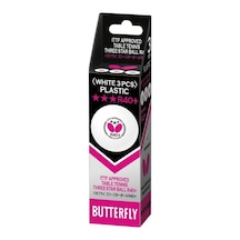 Butterfly Tt Ball 3 Star 3er R40+  Tenis Topu