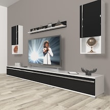 Decoraktiv Eko 270ta Mdf Tv Ünitesi Tv Sehpası Beyaz - Siyah