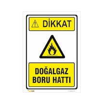 Doğalgaz Boru Hattı - Isg Levhası