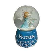 Frozen Kardan Adam Müzikli Işıklı Püskürtmeli Büyük Boy Kar Küresi