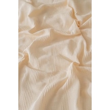 100% Pamuk Pike Çift Kişilik, Bordür Desenli Yatak Örtüsü, Hafif Yazlık Pike, Denizli Üretimi Kaliteli Yatak Örtüsü Krem, Çift Kişilik Pike 200x220 Cm Açik Gri