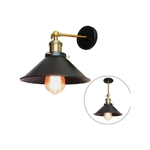 Riolight Retro Eskitme Mafsalı Metal Aplik Çap: 22Cm Eskitme