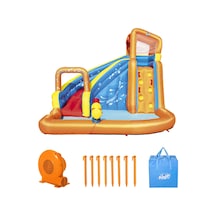 H2ogo 53301 Turbo Splash Zone Şişme Su Oyun Parkı 2.70 M Mavi - Turuncu