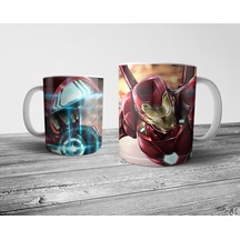 Pixxa Iron Man / Demir Adam Kupa Bardak Model 1