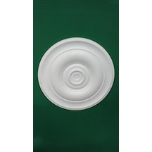 Pakpiyer Dekor Göbek Kartonpiyer Stropiyer Tavan Lamba Göbeği - Düz 39 Cm Küçük Düz L. Göbeği 39x39x3 Genel