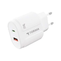 Samsung Galaxy A35 5g İle Uyumlu 35w Type-c + Usb Hızlı Şarj Başlığı