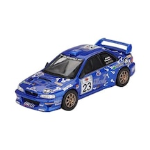 Sunrich Mgt01078-l Mını Gt 1/64 Subaru Impreza Wrc99 Acropolis Rally 2000 23 Sol Sap Bitmiş Ürün