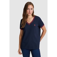 U.S. Polo Assn. U.s. Polo Assn. Kadın Lacivert Tişört Basic 50323449-vr033