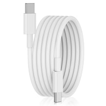 Forzacase FC969 100 W Type-C To Type-C PD Şarj Data Kablosu Beyaz 5M