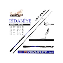 Portfish Ridaniye 210 Cm 10-40g Atarlı Karbon Spin Olta Kamışı