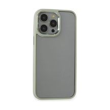 Newface Apple iPhone Uyumlu 14 Pro Max Kılıf Power Silikon Semeglbl - 82 - Yeşil
