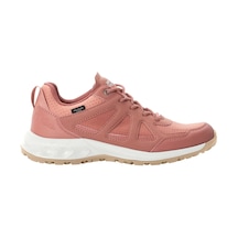 Jack Wolfskin 4051341 2800 Woodland 2 Texapore Low W Outdoor Ayakkabı Pembe Beyaz Pembe Beyaz