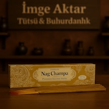 Darshan İncense Nag Champa Naturel Palo Santo Çubuk Tütsü 15g Çok Renkli