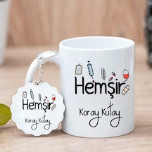 Hemşir Kupa Bardak Ve Anahtarlık (550263253)