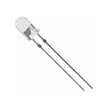 Led 5mm Şeffaf Kirmizi 10 Adet Pcs