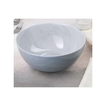 Cam Dıwalı Granit Mermer 6 Lı Çorba Kase -12 Cm Gri
