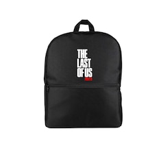 The Last Of Us Part 2 Yazı Siyah Sırt Çantası