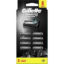 Gillette Mach3 8'li Bıçak Charcoal