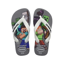 Havaianas Kids Minecraft Çocuk Parmak Arası Terlik 4145125 Gri