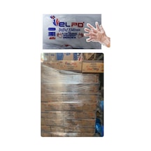 Elpo Şeffaf Eldiven 100 Paket 1 Koli 10.000 Adet