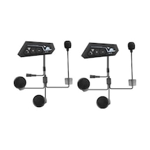 Universal Bt22 Intercom Motosiklet Bluetooth V50 Su Geçirmez Bt22 Uyumlu