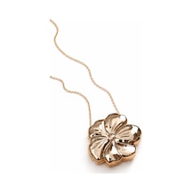 Aylesh Fleur Kadın Gold Çiçek Formlu Mini Omuz Çantası Zincir Askılı El Çantası Altın Altın