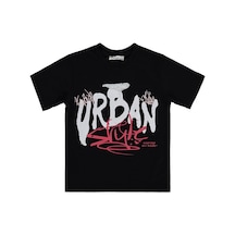 Civil Boys Urban Basklı 2-5 Yaş Tişört - Siyah