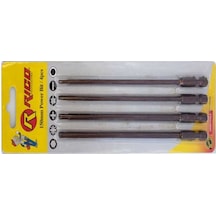 Rico 4 Parça Kaplamalı Torx Bits Set 150 MM