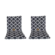 Viphomeconcept Sandalye Minderi 2 Adet Arkalıklı Büyük Fermuarlı Karaçatı Viphomeconcept Sandalye Minderi 2 Adet Arkalıklı Büyük Fermuarlı Karaçatı