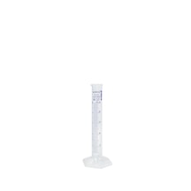 Borox Plastik Mezür 25 Ml - Uzun Form - Mavi Skala