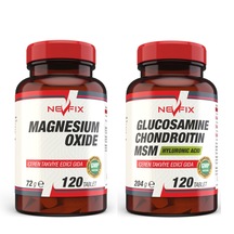 Nevfix Magnezyum 120 Tablet Glucosamine Chondroitin Msm 120 Tab.