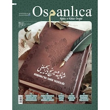 Temmuz 2024 Osmanlıca Dergisi