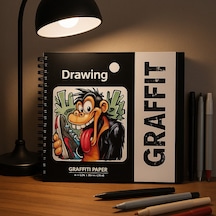 Dreamart Galeri, Çizim Defteri, Graffiti Defteri B4 Boyutunda
