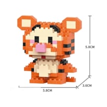 Bricks Sevimli Karakterler 3d Yapboz Tigger
