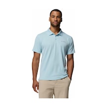 Columbia Utilizer Erkek Kısa Kollu Polo Tişört-9227 Mavi