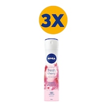 Nivea Fresh Cherry Kadın Sprey Deodorant 150 ML x 3