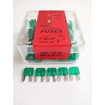 Replax 30 Amper Mini Yassı Bıçak Japon Sigorta 100'lü Paket