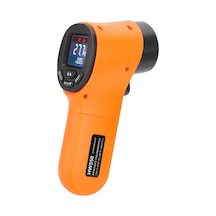 Hw550 Turuncu Endüstriyel Entegre Termometre -50 C/+550 C, Lcd Arka Işık, Otomatik Kapatma, Tezgah Taraması