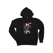 The Doors in Concert Konser Siyah Kapşonlu Sweatshirt Hoodie Siyah