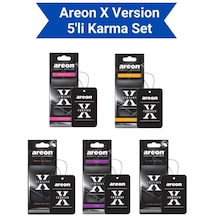 X Version Süper Karma Set 5 Farklı Koku