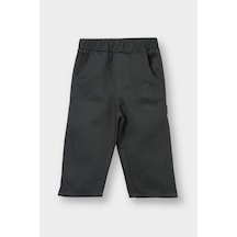 Defacto %100 Pamuk Etiket Baskılı Gabardin Pantolon Erkek Bebek F9993a525wngn563 Yeşil-gn563