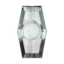 Premiumquality Siyah Şeffaf Kristal İkili Puro Küllüğü - Tr9744