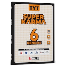 Eyted Yayınları Tyt Süper Karma 6 Deneme