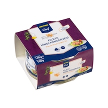 Metro Chef Hindi Fileto 160 G - Yüksek Proteinli, Zeytinyağlı Konserve 3'li Ekonomik Paket - 3 Tarı