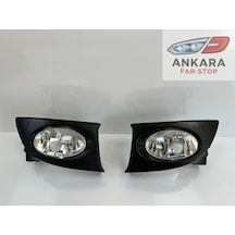 Honda Jazz 2003 - 2006 Sis Lambası Takımı Sağ - Sol Takım Kapaklı