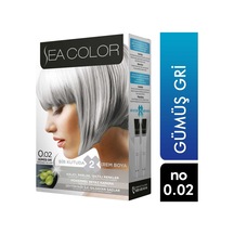 Sea Color Gümüş Gri 0 - 02 Saç Boyası