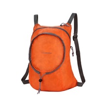 Sones Naylon Su Geçirmez Katlanabilir Hafif Depolama Katlanır Sırt Çantası Turuncu